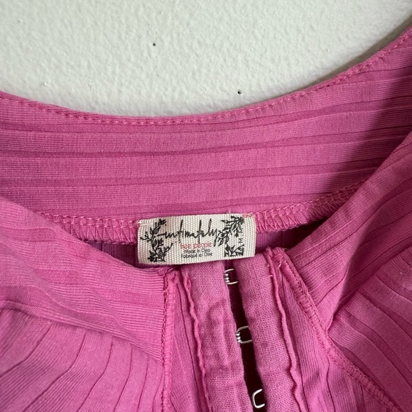 Free People • Serenity Corset Cami in Pitaya Pink - Picture 8 of 9